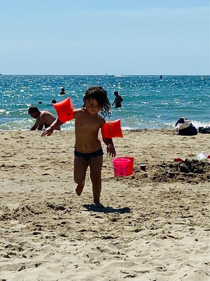 Appt Avec Parking, Clim, Wifi A 50 M De La Plage Palavas-les-Flots Kültér fotó